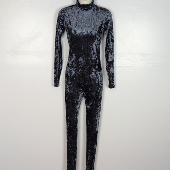 Bumpsuit Penelope Velvet Catsuit Jumpsuit - Picture 1 of 11